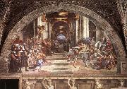 RAFFAELLO Sanzio The Expulsion of Heliodorus from the Temple France oil painting artist